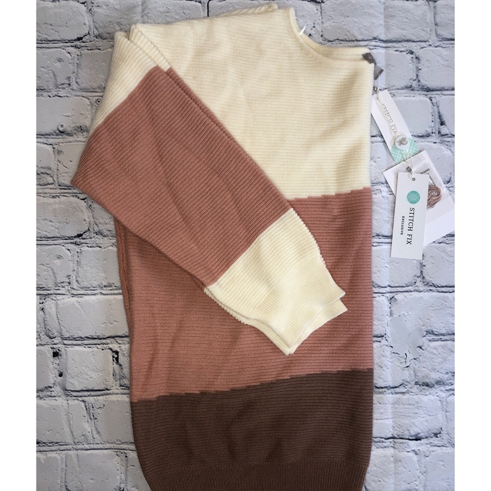 EVOLUTION By Cyrus multicolor sweater - Picture 3 of 5